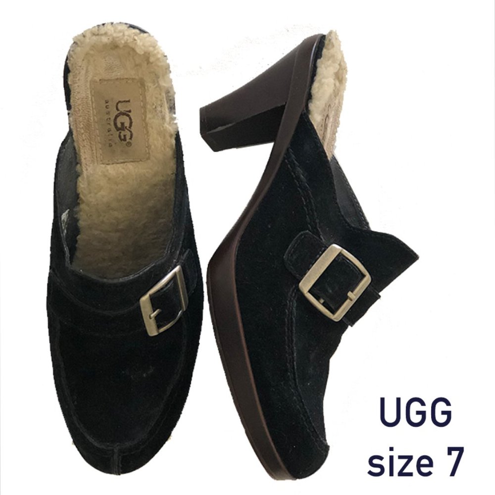 UGG Isabella Black Mule Size 7